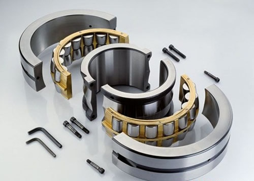 Split spherical roller bearings